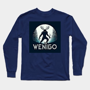 Wendigo Blue Forest Long Sleeve T-Shirt